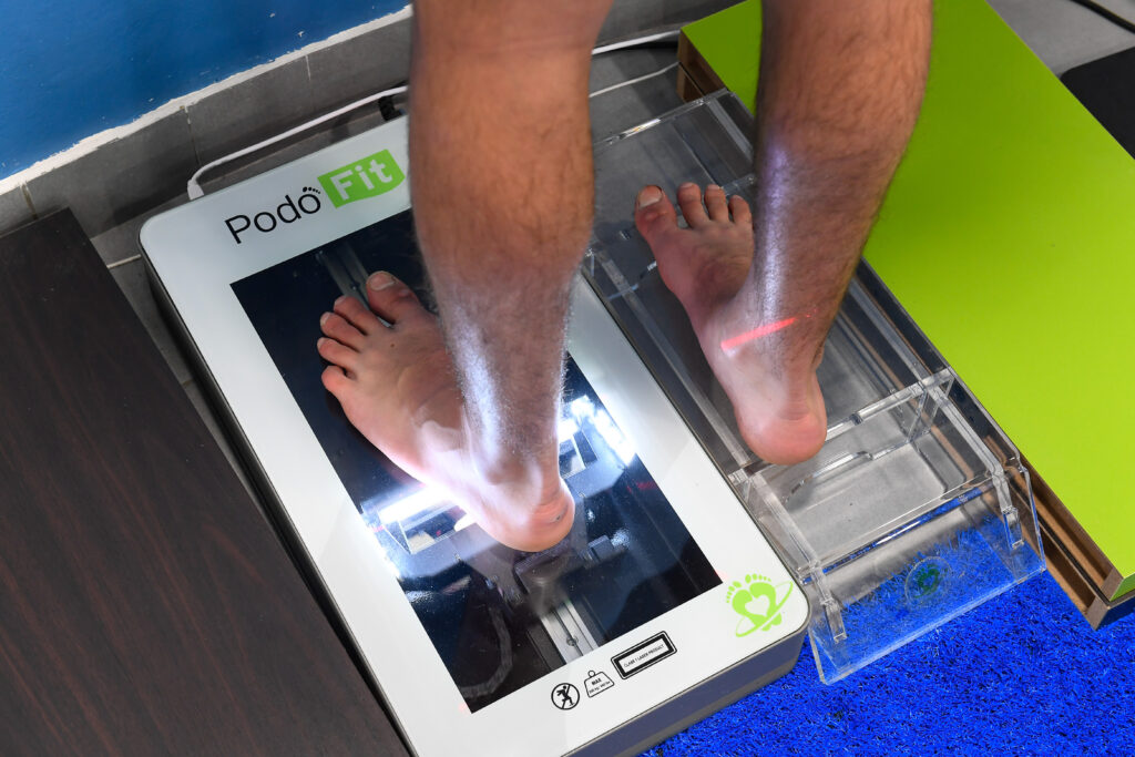 Scanner 3D des pieds pour la conception des semelles